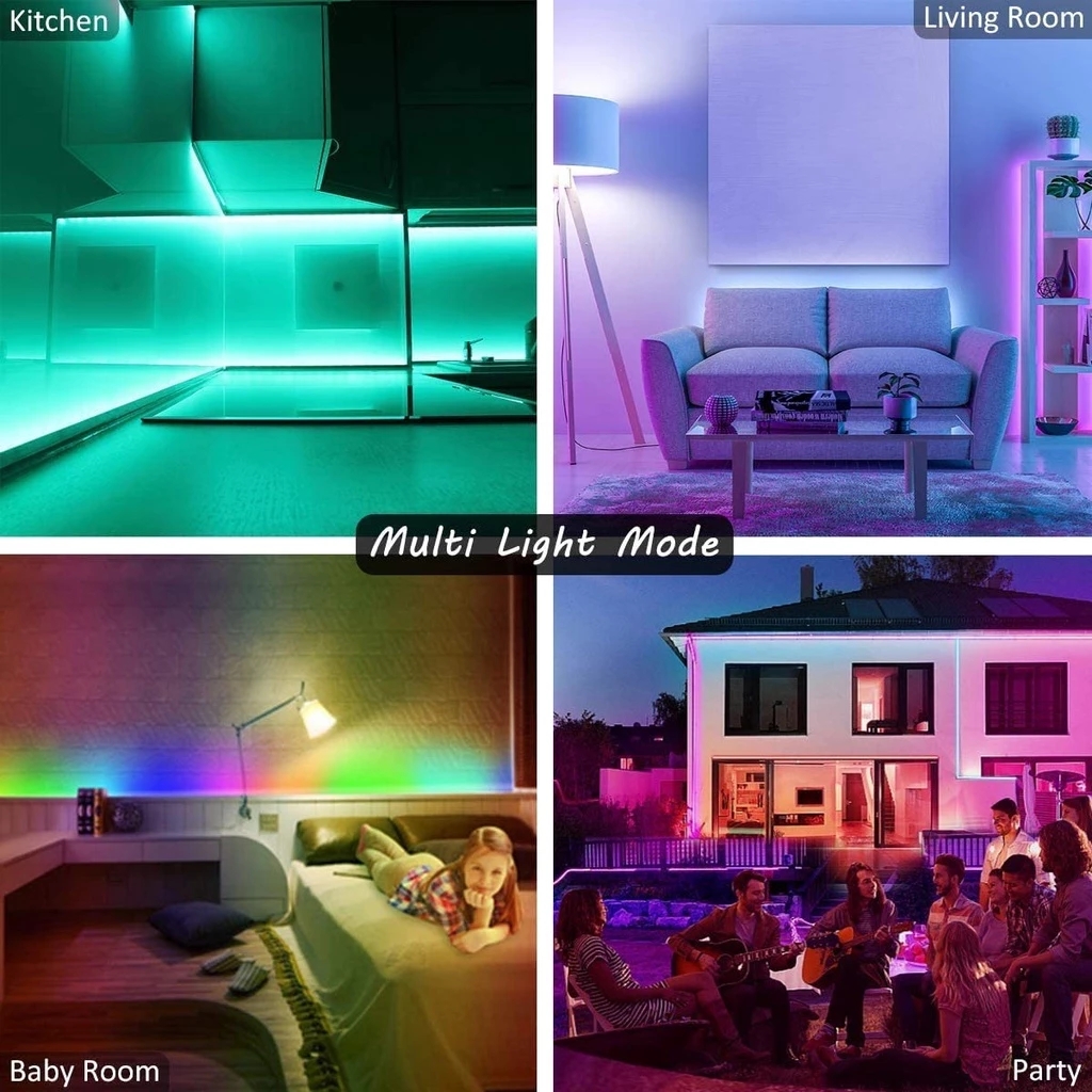 [READY STOCK]OOKAS RGB5050 Strip Light Changing Color LED Strip Light ...