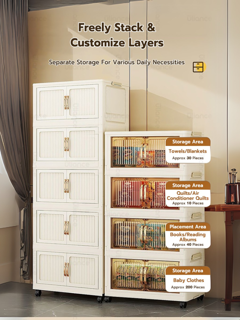 StarkePlus 40-80cm Lowest Price Gap Storage Organizer Magnetic Door ...