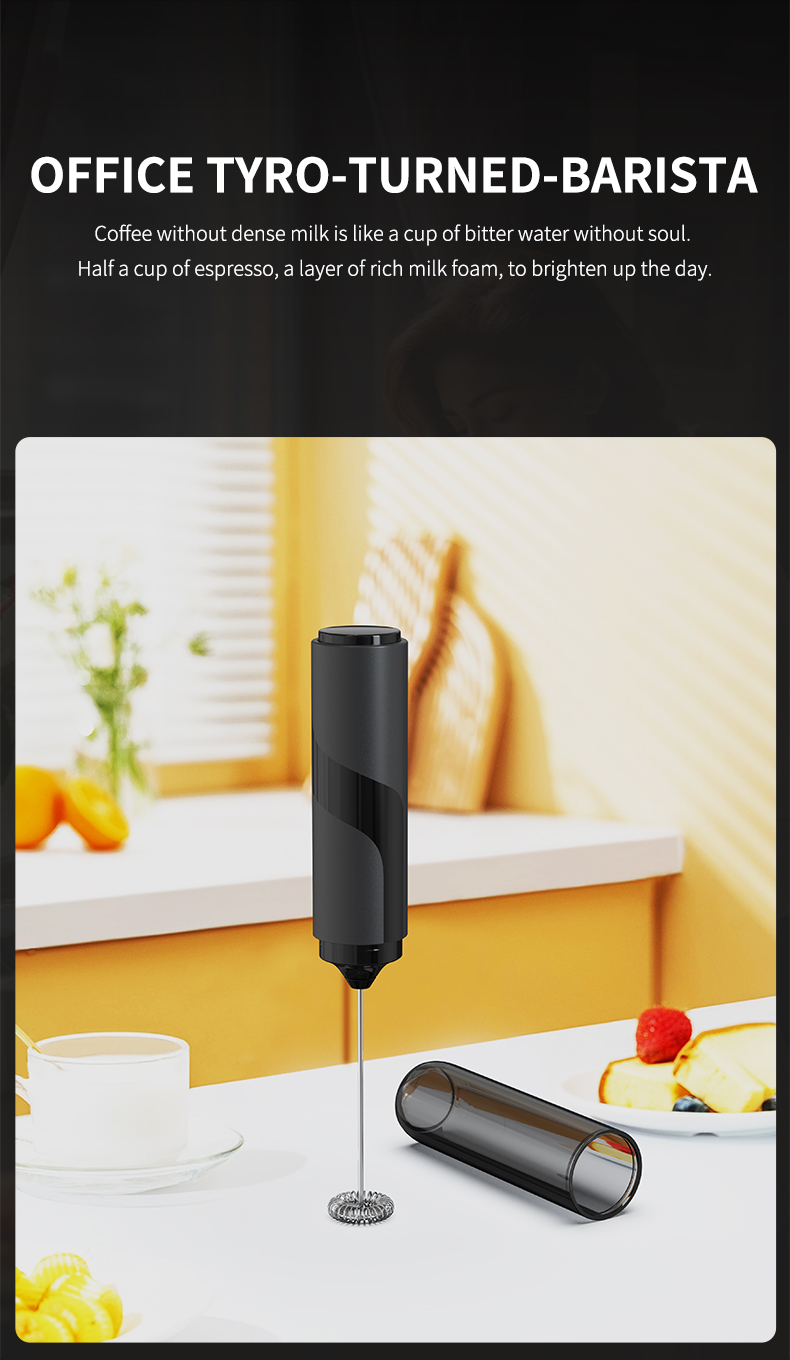 Cliton Electric Milk Frother , Efficient Mixing, Food Grade Material ...