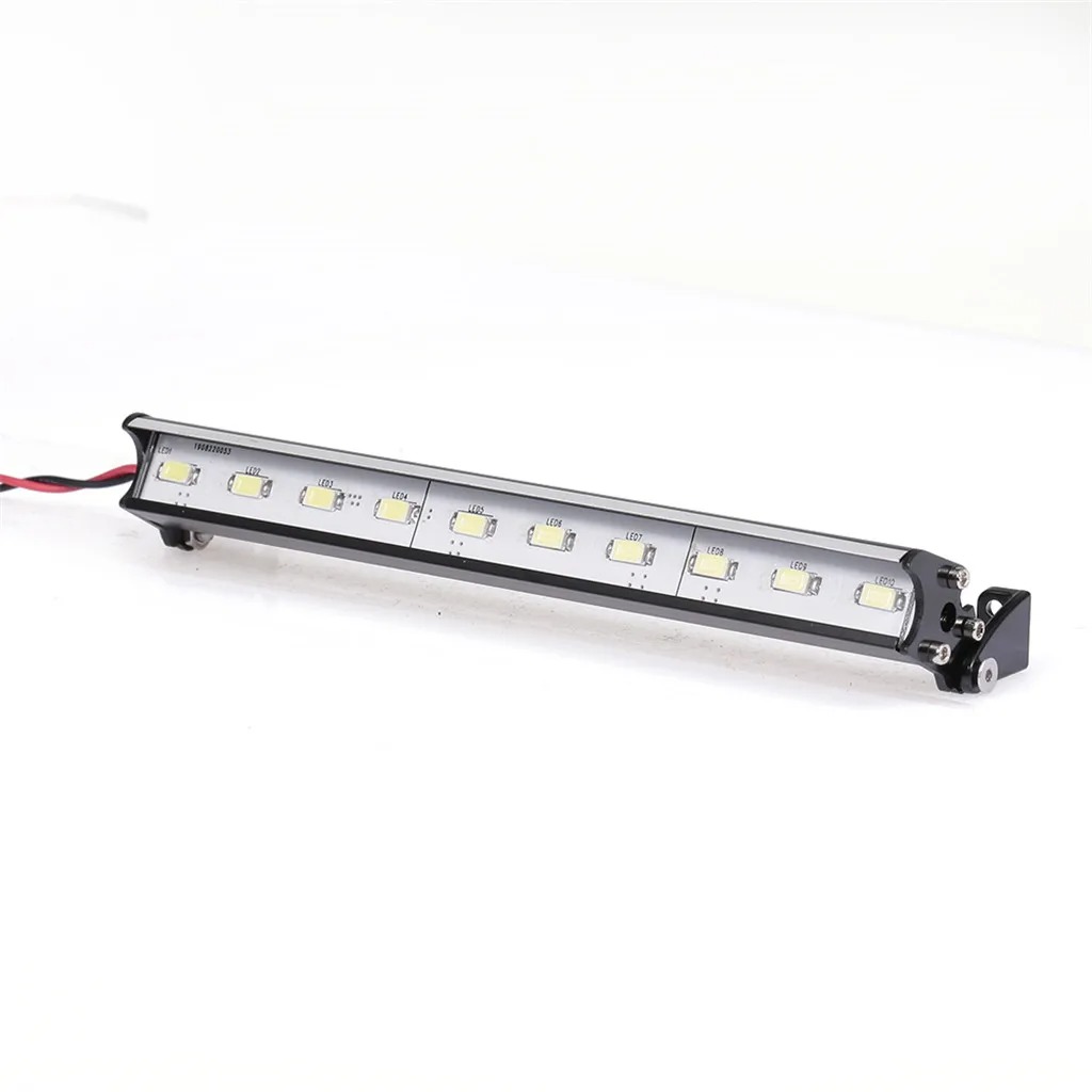Loviver] RC Car LED Roof Light RC Car LED Light Bar 2 LED Headlights With Metal Bracket For Mn82 Mn86sk 1 12 Rc Crawlers I.296624129