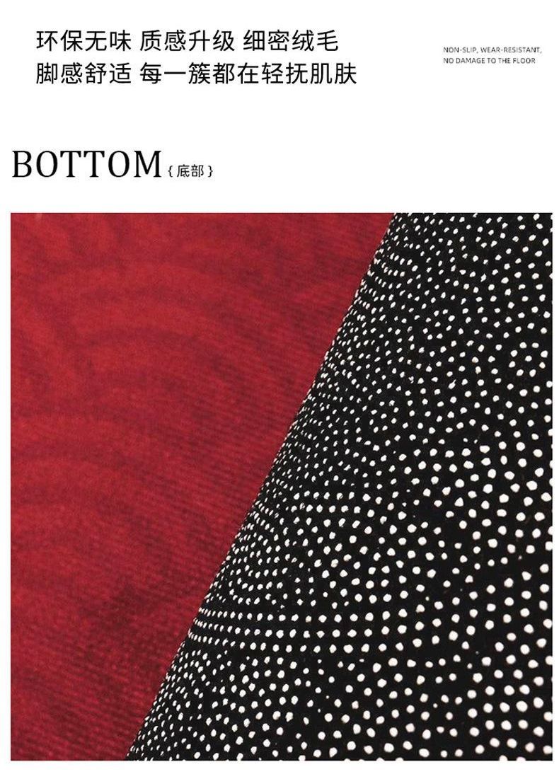红色地毯 硅藻泥吸水地垫 4 Sizes CNY Bathroom Absorbent Floor Mat Quick drying ...