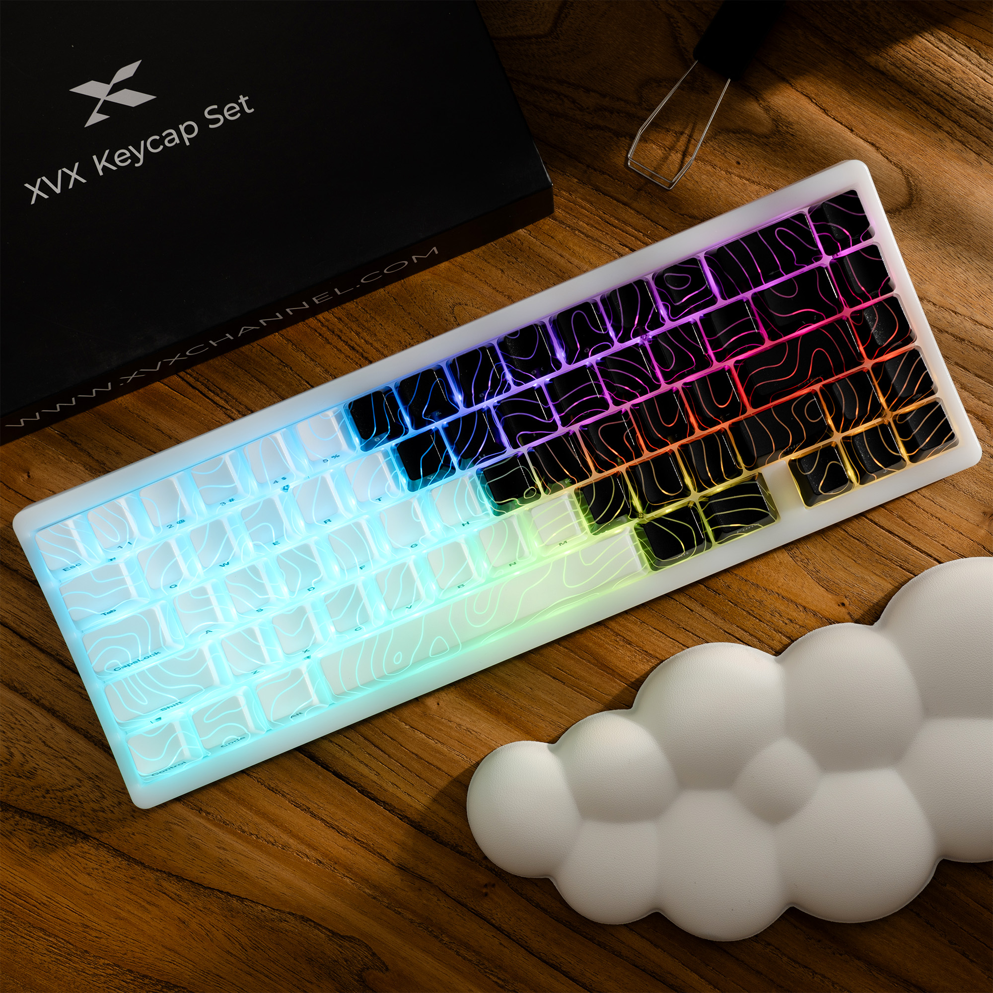 XVX 2-color Topographic New Version Pattern Shine-Through OEM Profile ...