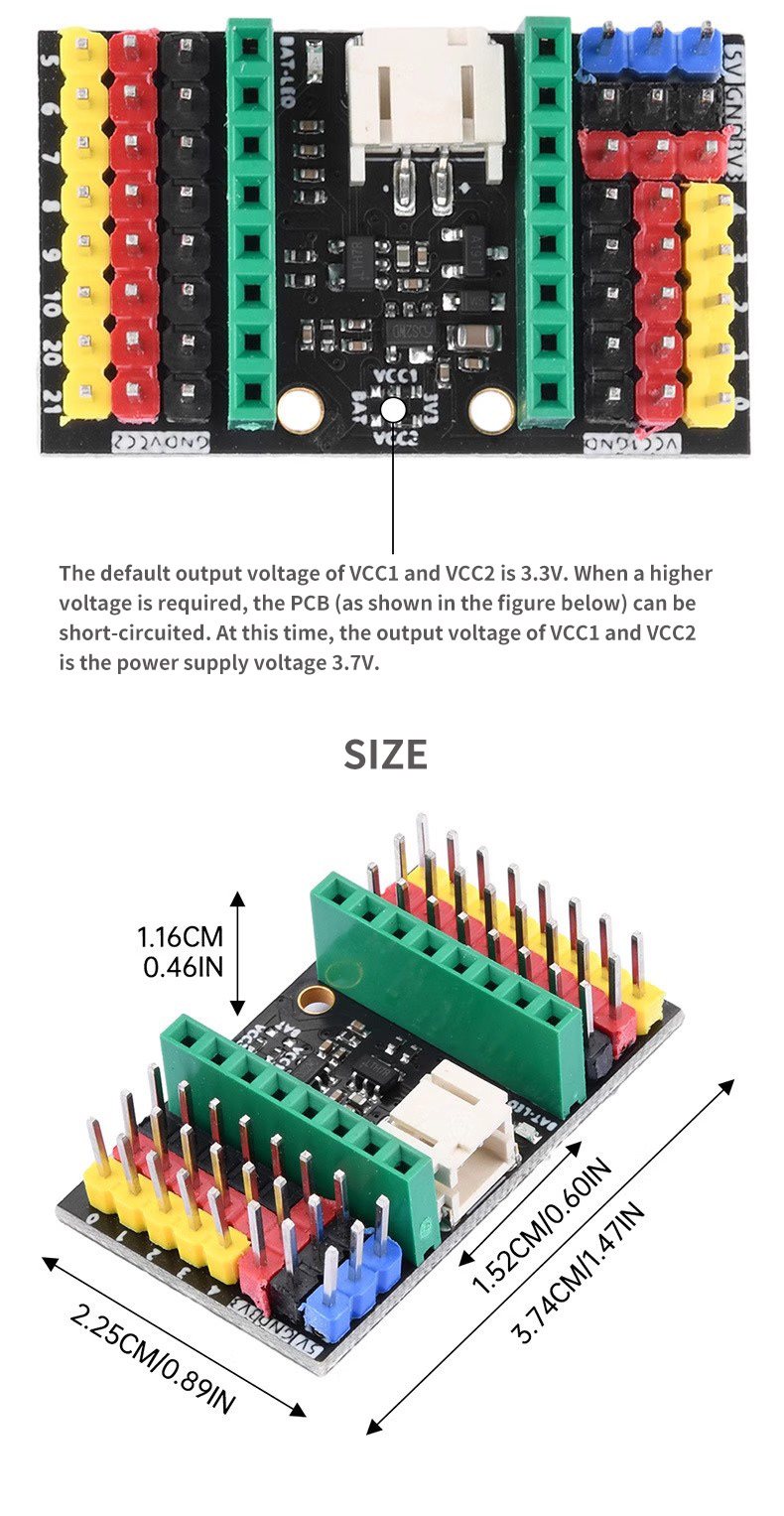1pcs ESP32-C3 Development Board Adapter Board ESP32 SuperMini ...