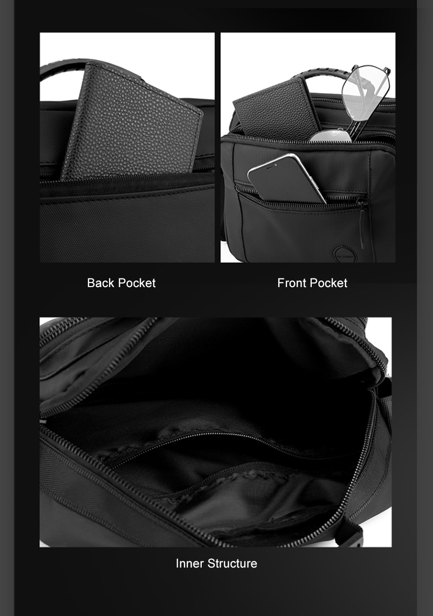 Cross Body Bag Men Lightweight Nylon Small Bags For Men With Multi Pockets Mens Shoulder Bag Medium Messenger Bag For Work Travel Dog Walking Gi