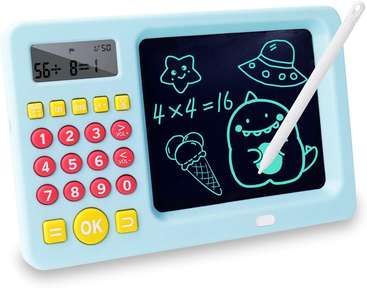 Interactive Electronic Math Game with Sketch Pad - Educational Math ...
