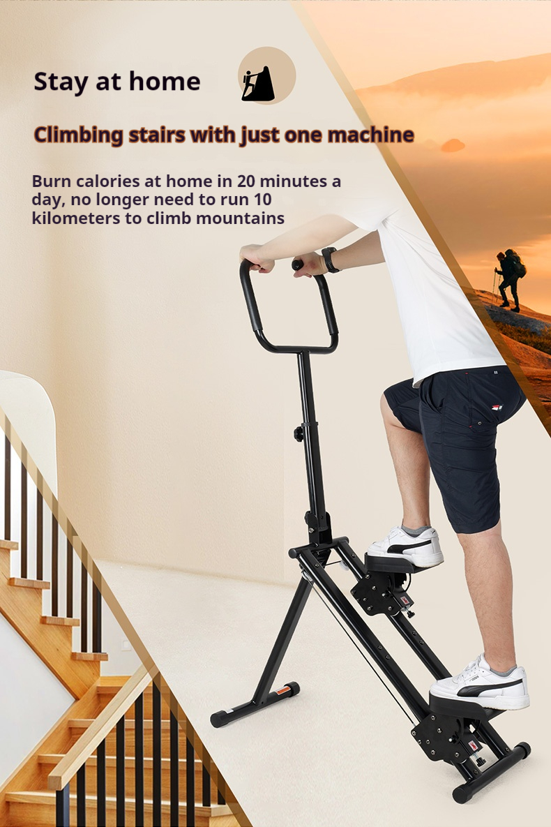 Leikefitness Climbing Machine Home Staircase Stepper Gym Mountaineering ...