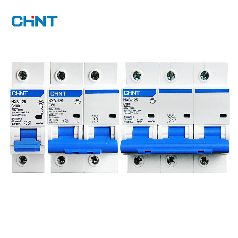CHNT CHINT NXB-125 1P 63A 80A 100A 125A 230V 220V 50HZ Miniature ...