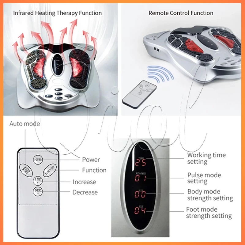 Foot Massager Machine Relax Treatment Device for Calf Leg Blood ...