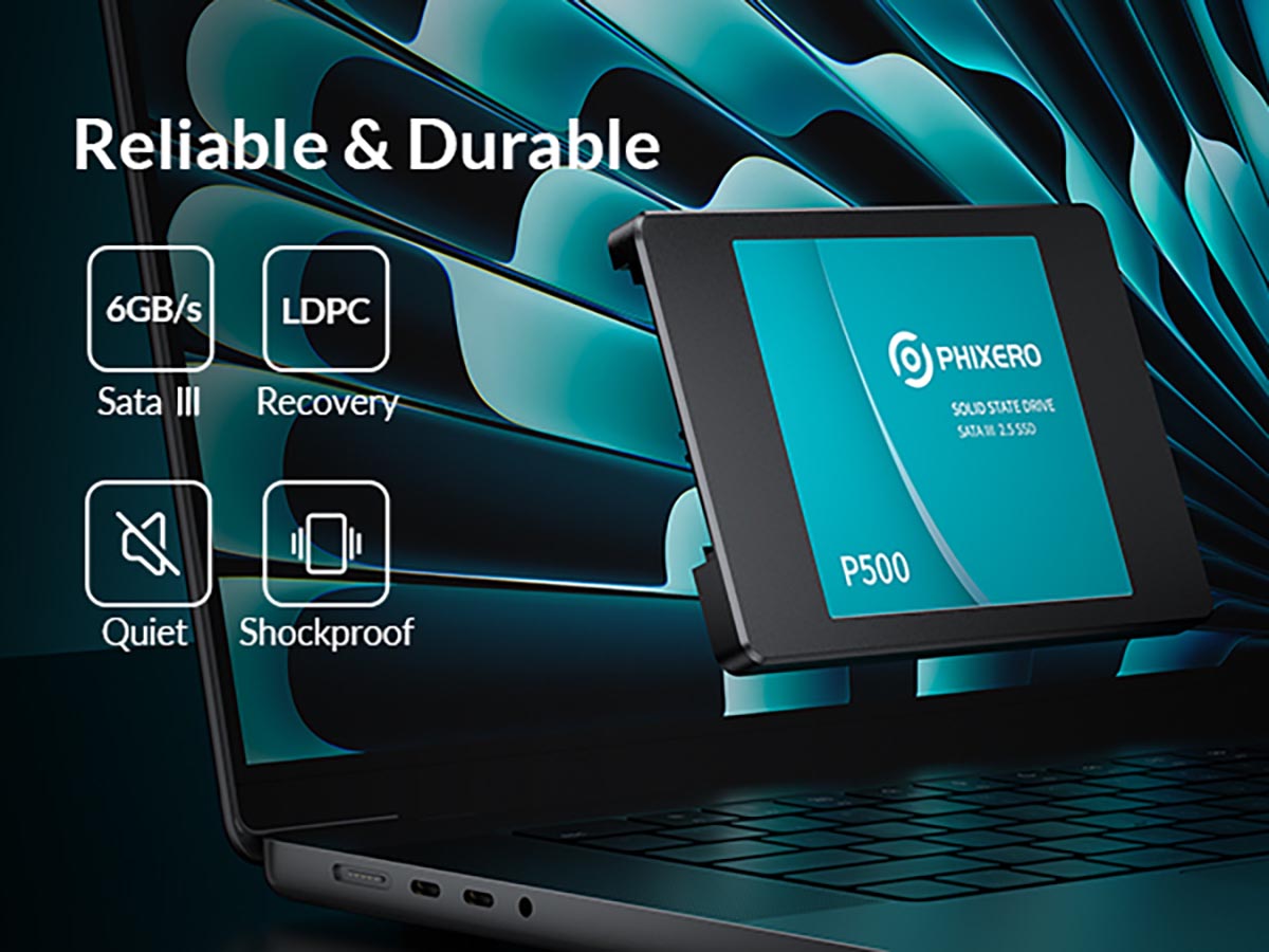 PHIXERO H7400 2TB NVMe SSD M.2 PCIe 4.0 Gen4 Hasta 7450MB – COMPUTER ARMY
