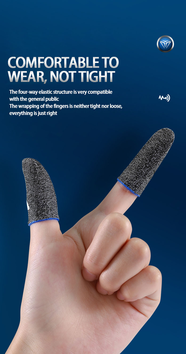 10 Pieces Mobile Game Touch Screen Thumb Fiber Finger