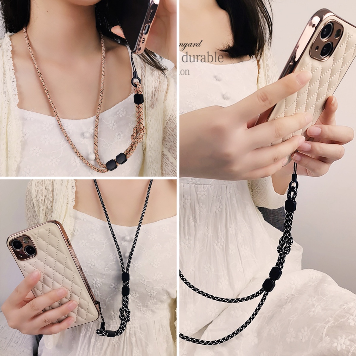 [READY STOCK]Mobile Phone Lanyard Neck rope Cell Phone Accessories Anti ...