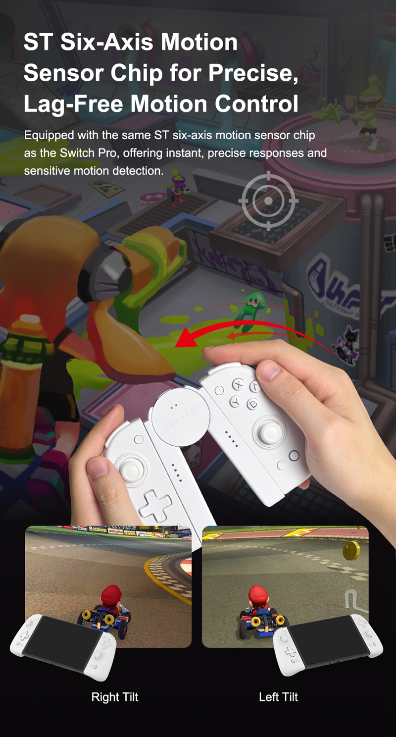MOBAPAD S1 HD Detachable Switch Controller for Nintendo Switch 2/Switch ...