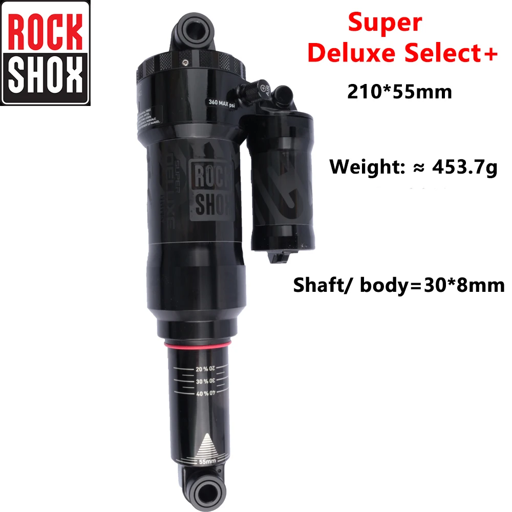 ROCKSHOX Super Deluxe Select+/Ultimate Bicycle Rear Shock Absorber MTB ...