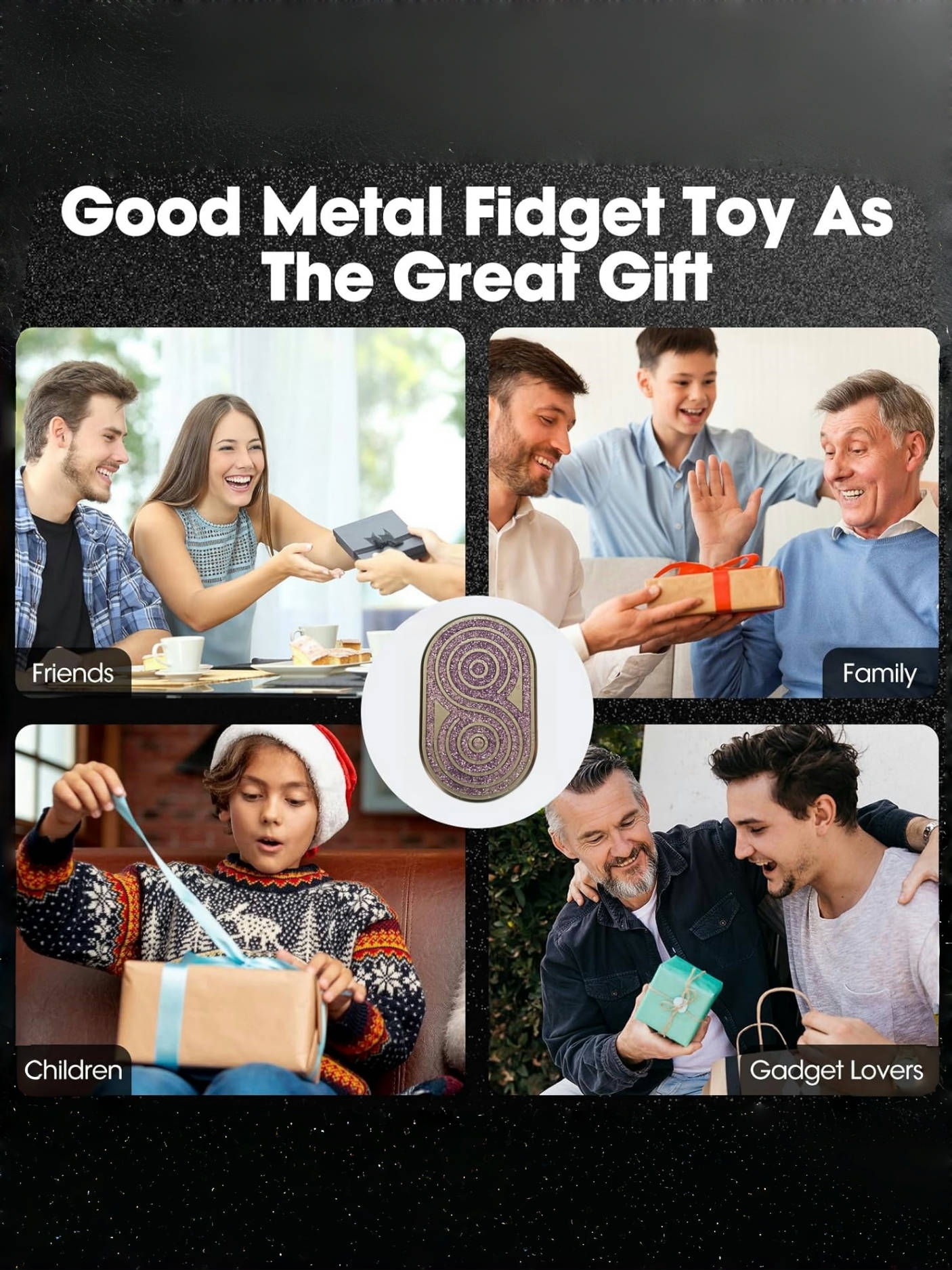 Local Ready Stock 【Kaeroi】Rhythm Dual-Color Ratcher Fidget Slider Toys ...