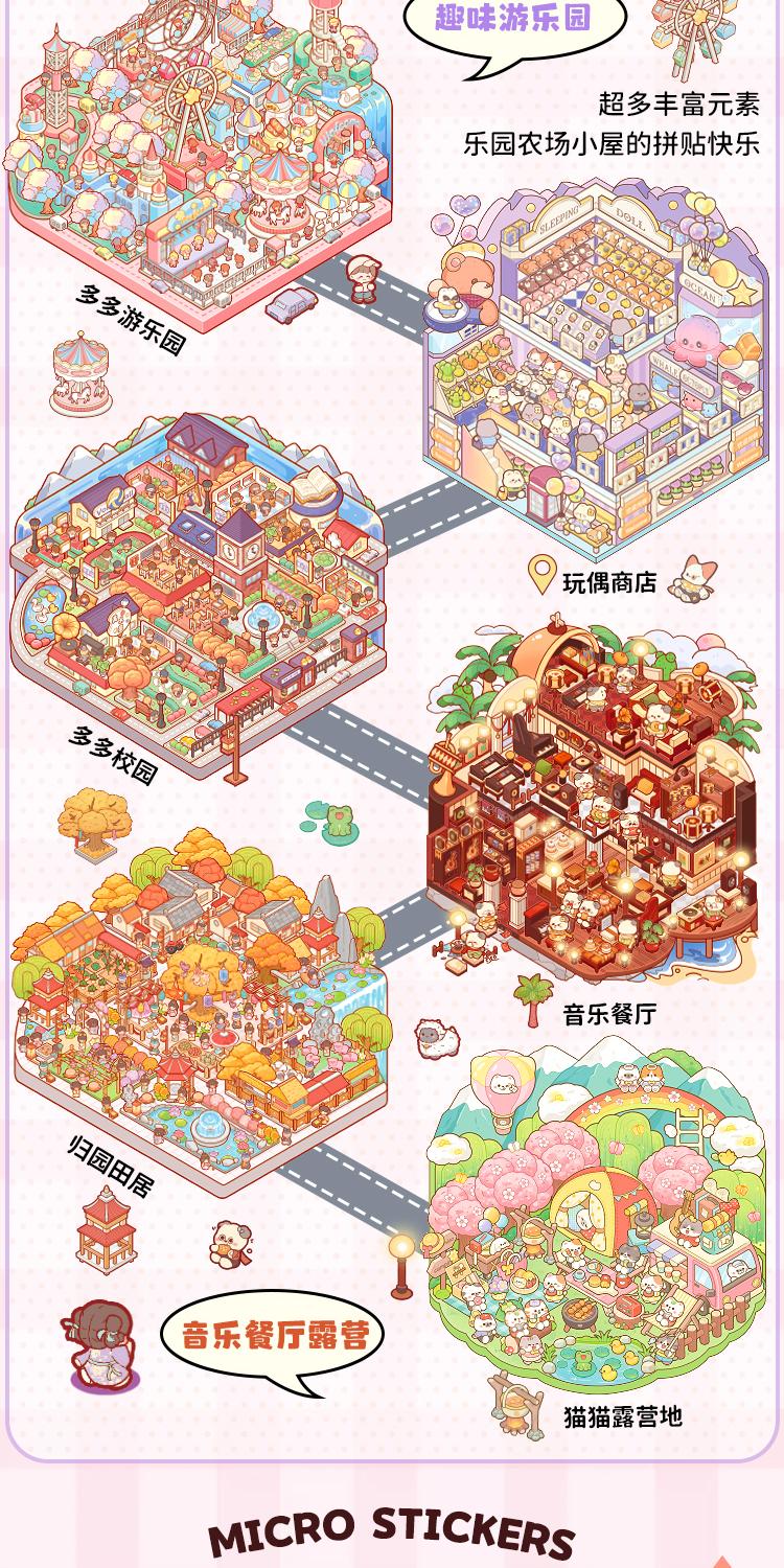 ENWEI 20pcs-Allin [Tirado Miniature Scene Collection Series] Collection ...
