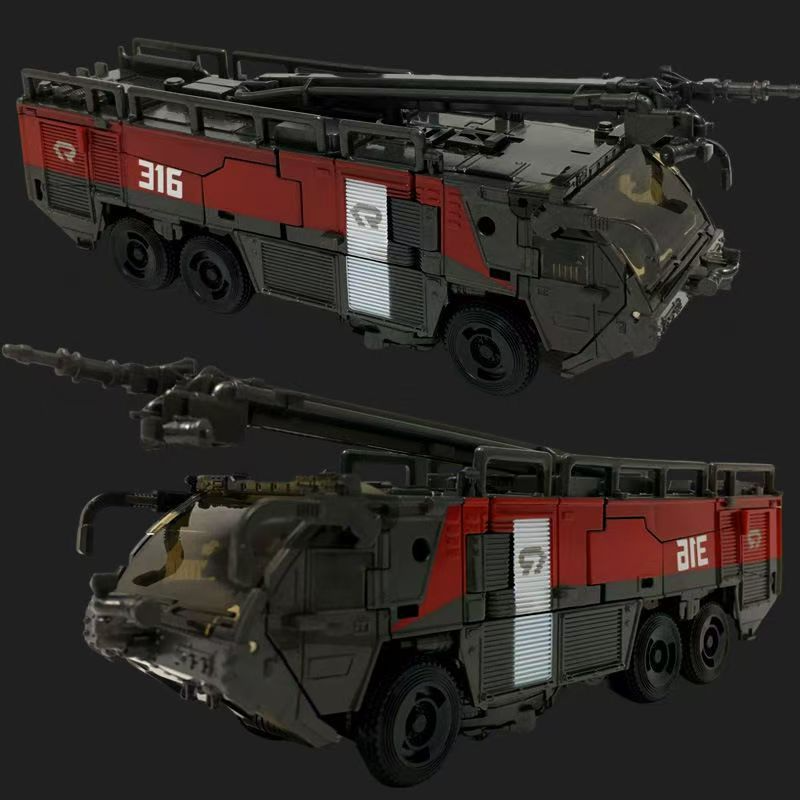 GREAT Transformation BAIWEI TW1024 Sentinel Prime Fire Engine Truck ...