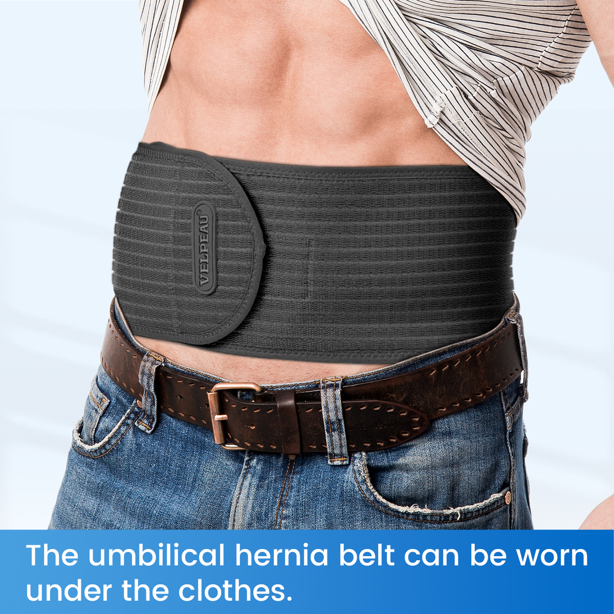 VELPEAU Umbilical Hernia Belt - Navel Ventral Epigastric Incisional and ...