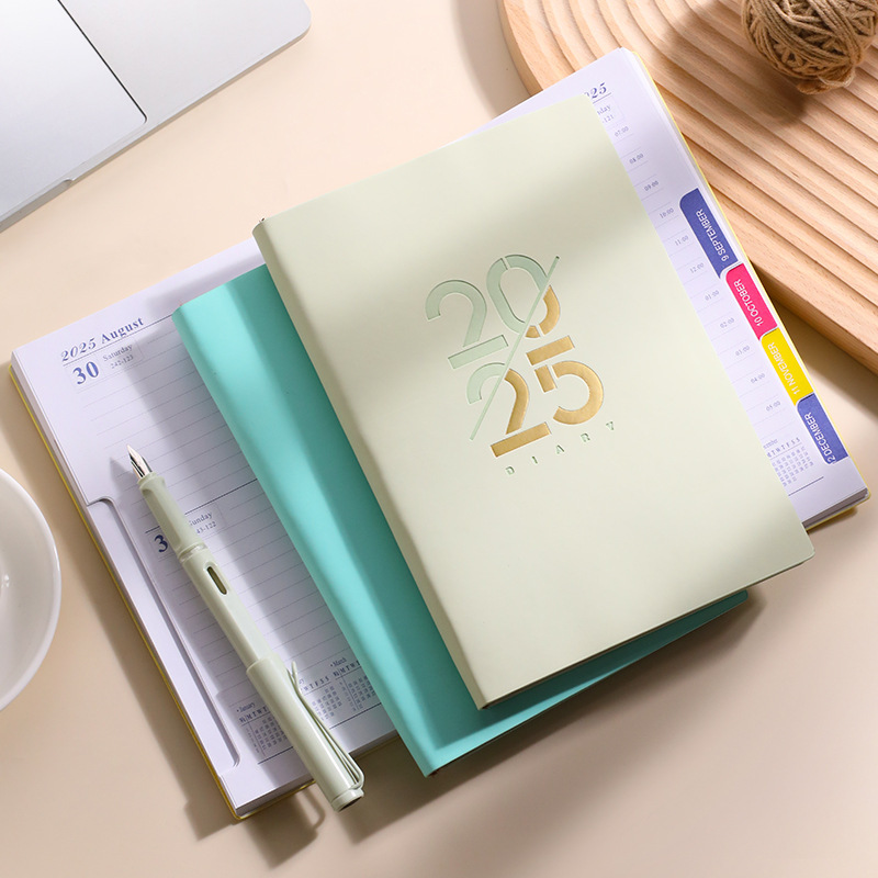 2025 English Version Of 365-Day Time Management Record Notebook ...