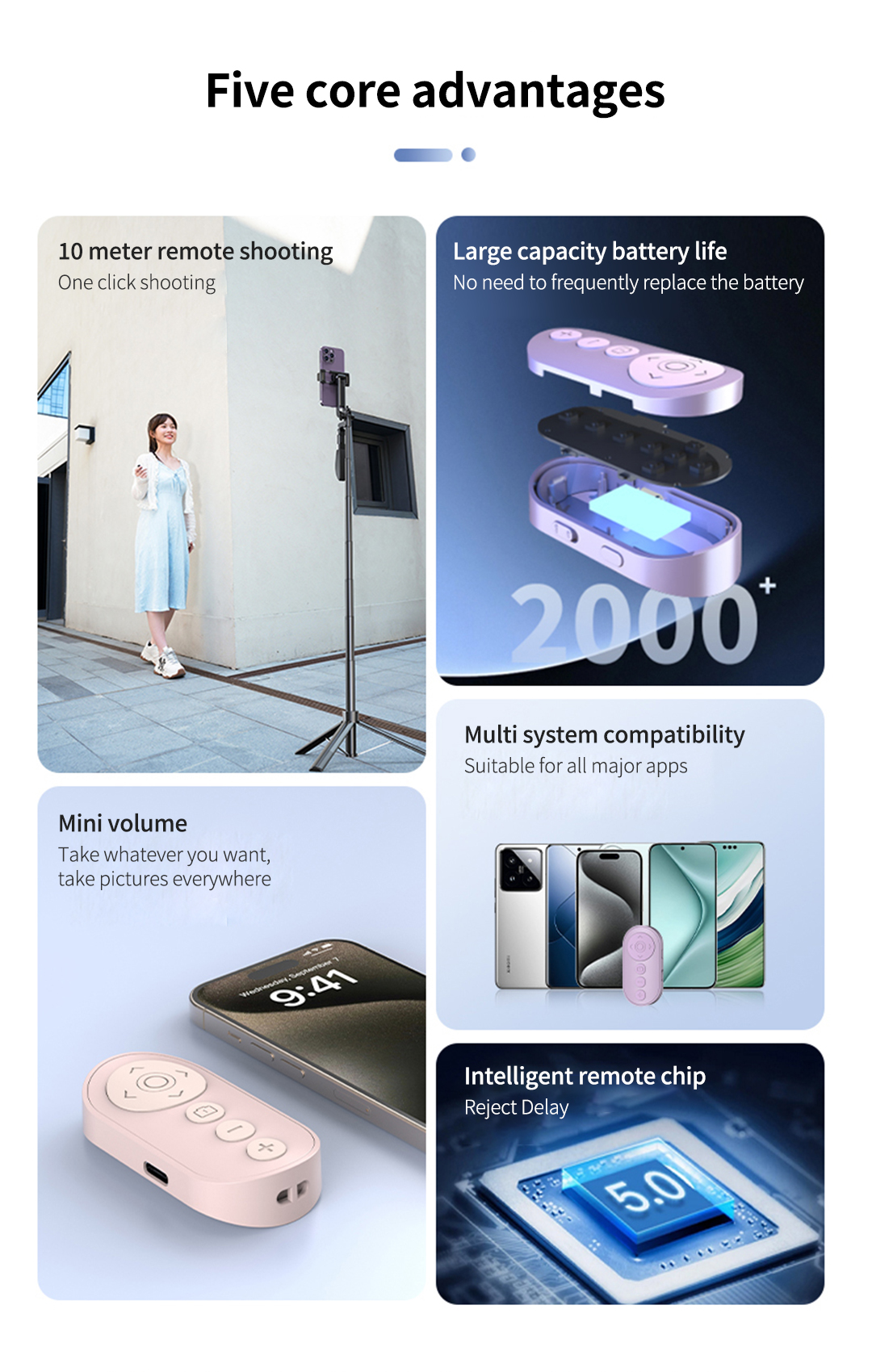 3Life A9 Multifunctional Remote Control 10 Meter Max Remote Wireless ...