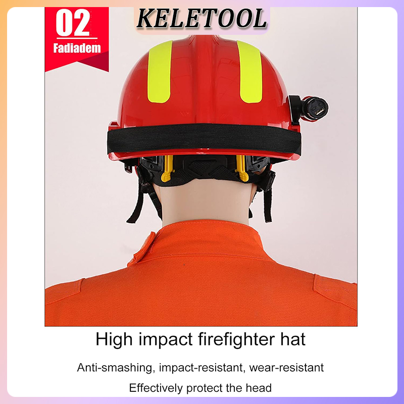 Safety Helmet firefighter helmet Fireman Emergency Rescue Helmet ...