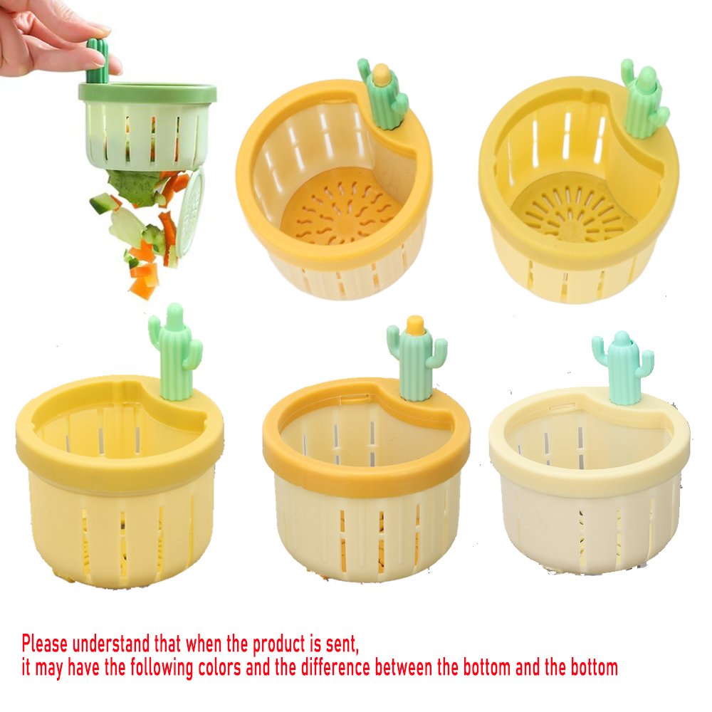 Cactus Sink Filter Basket - Stylish Waste Screen, Drain Blocker, and ...