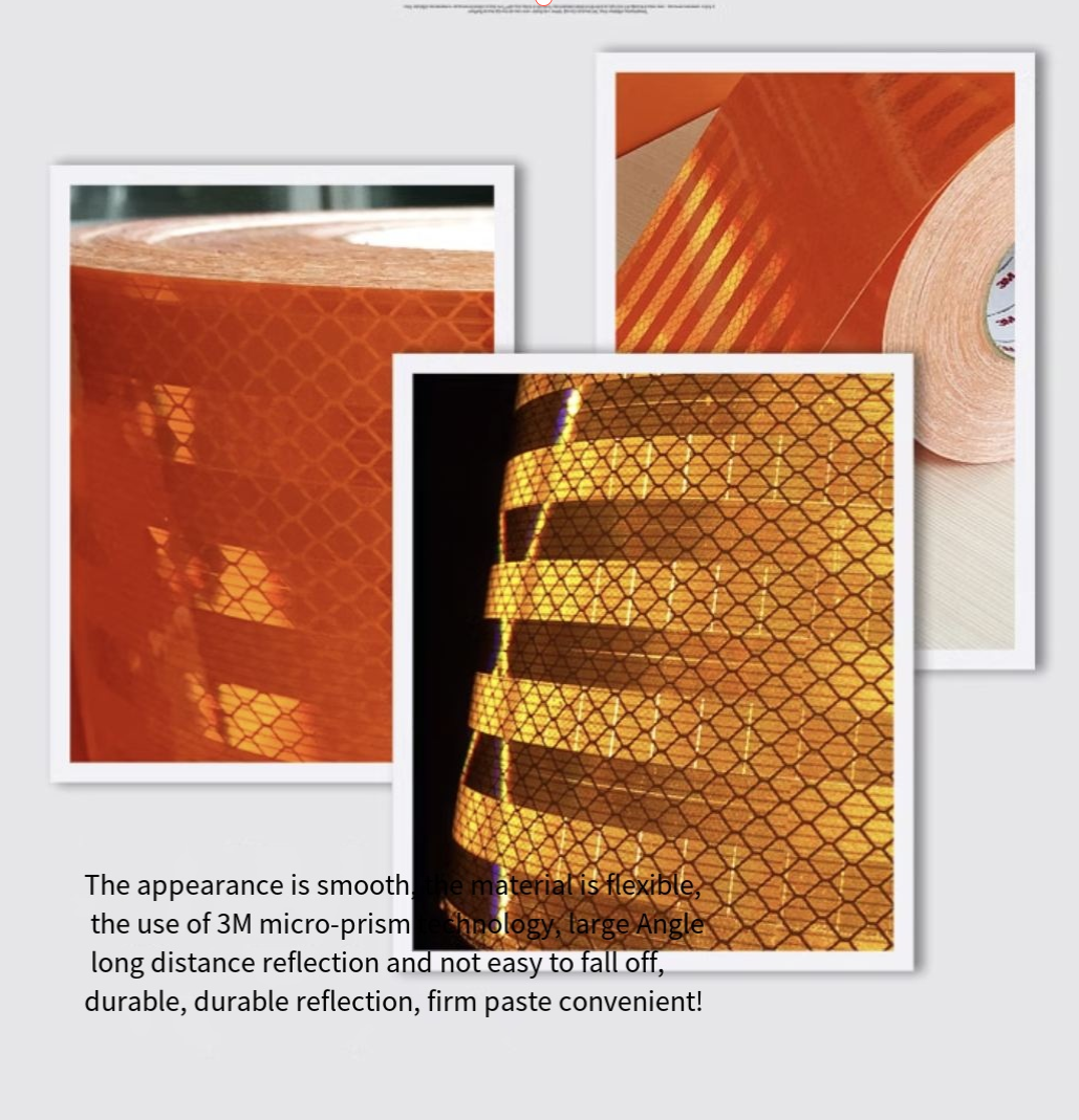 3M 3934 Reflective Stickers Are Used For Dangerous Goods Body ...