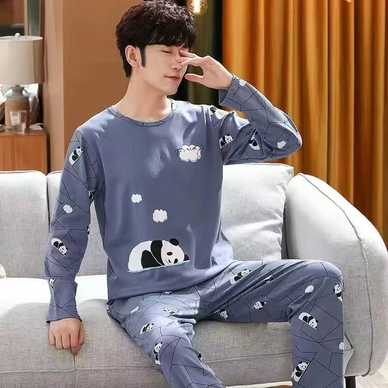 New Korean style Kids Teenagers Long Sleeve Pajamas Set Teens ...