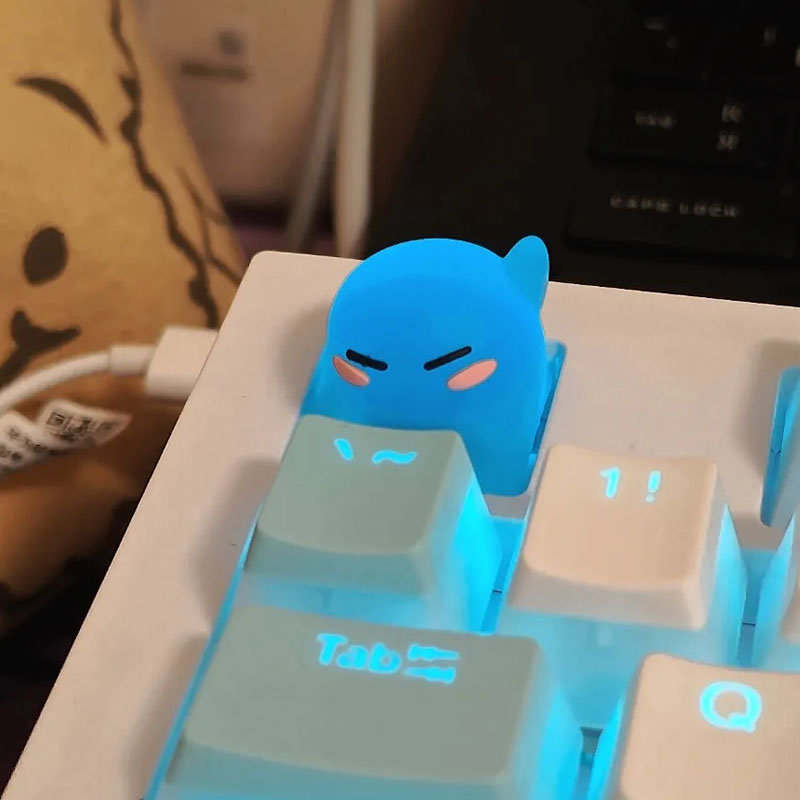 Rimuru Keycap 3D Creative Cute Cartoon MX Switch Mechanical Keyboard ...