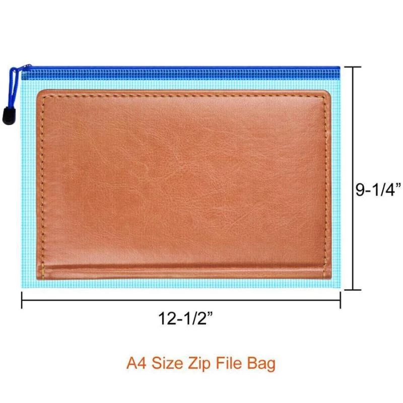 【READY STOCK】EverToner 12Pcs A4 Size Gridding Waterproof Zip Bag Zip ...