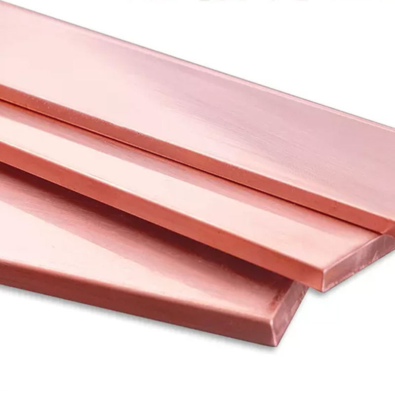 T2 Copper Row Copper Row Copper Bar Block Flat Square Copper Row ...