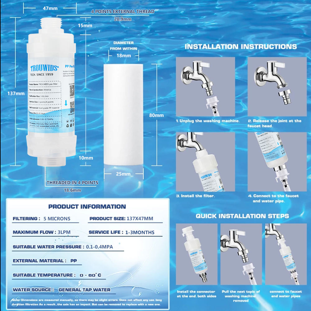 Stainless Steel Multi-Cartridge Precision Water Filter Cartridge Filter Cartridge Filter Housing - View #4