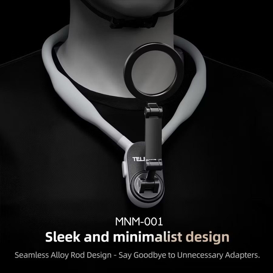 Collier Magnétique TELESIN Pour Smartphone – Idéal Pour VLOG Et Vidéos POV
