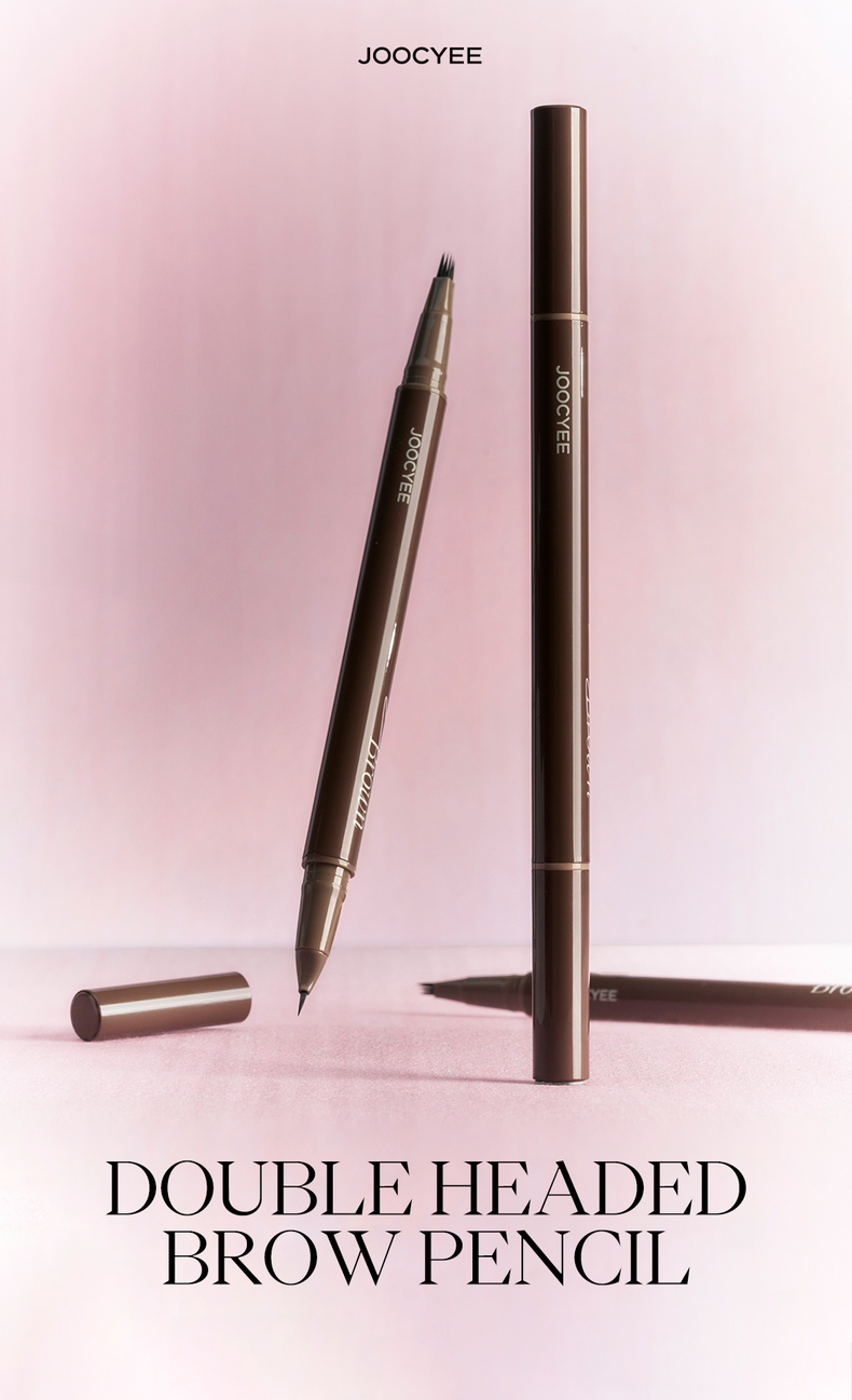 JOOCYEE 酵色 Double Headed Brow Pencil Dual-Head Design Wild Natural ...