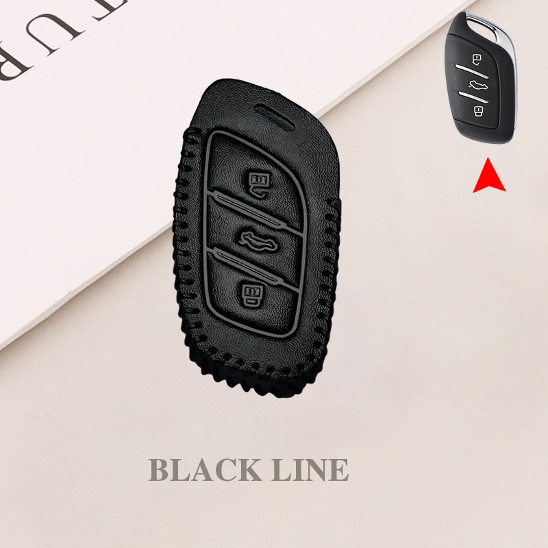 ISDORE Premium Leather Key Fob Case Compatible With MG4 EV, ZS, MG5 - View #11