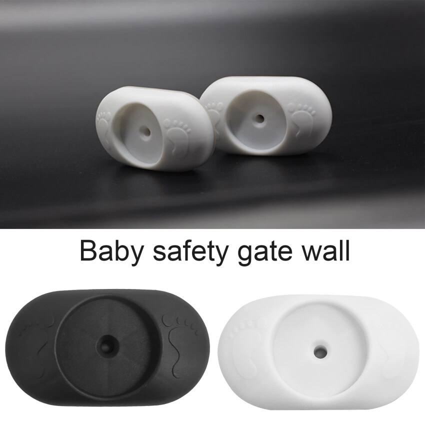 Baby Gate Wall Protector,4 Packs Stair Gate Extension Wall Saver ...