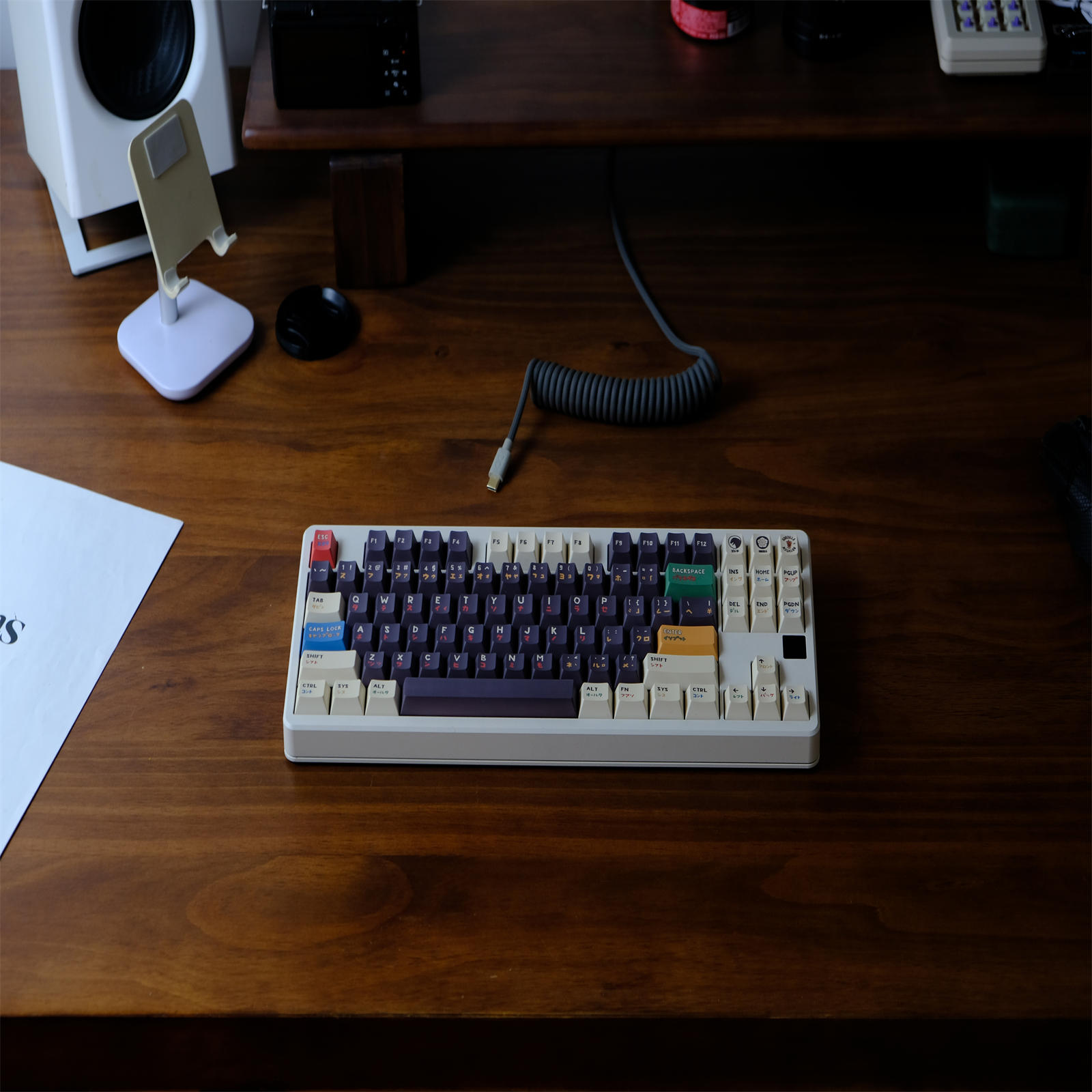 GMK Godzilla Keycap Set 151 Key PBT Keyboard Cap Cherry Profile game ...
