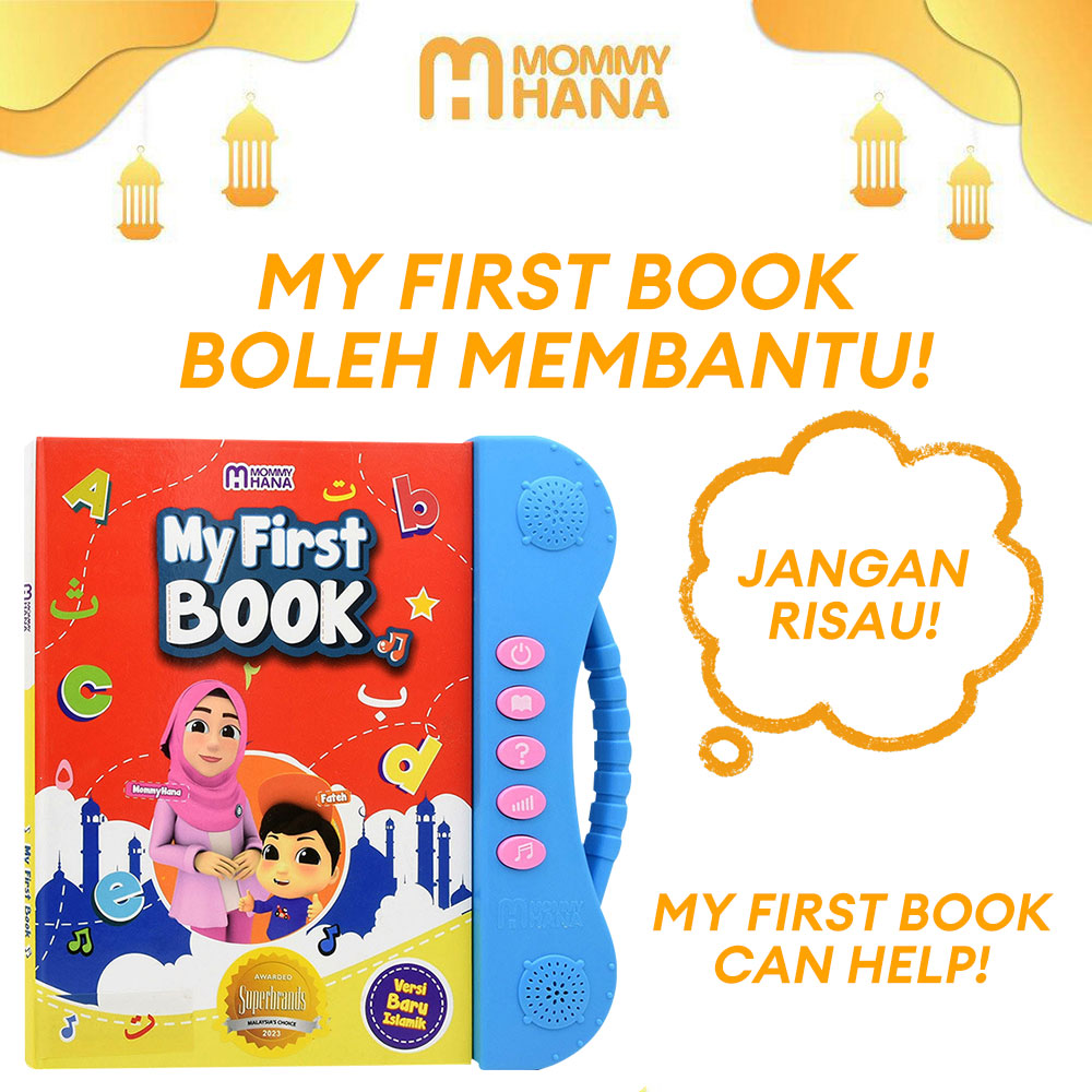 🎉READY STOCK🎉 MY FIRST BOOK MOMMY HANA | BUKU KANAK KANAK | BABY BOOK ...