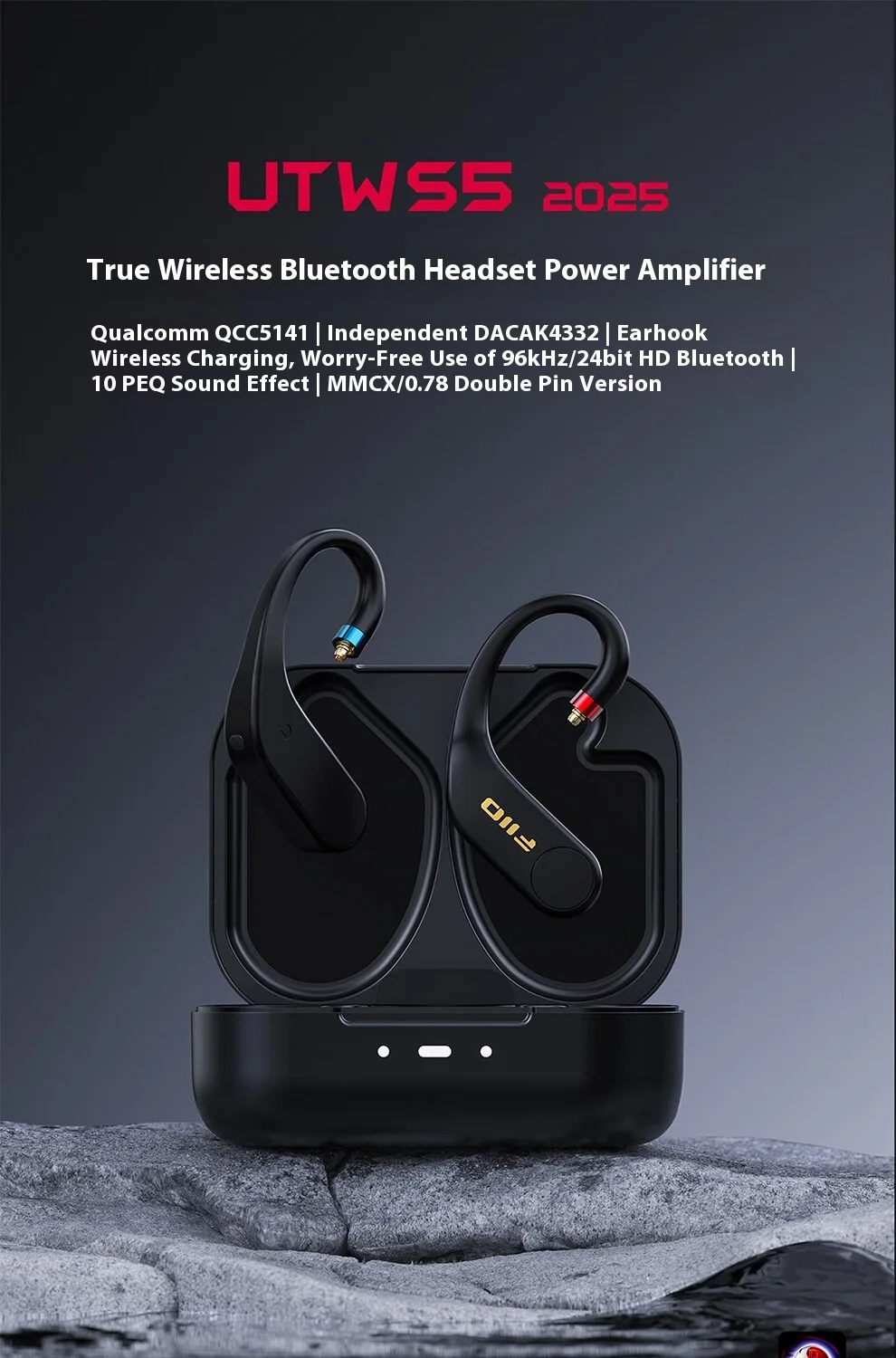 Fiio Utws5 2025 New Version True Wireless Bluetooth Earphones Custom ...