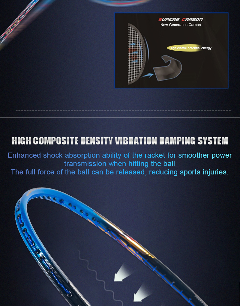 ALP AIR Badminton racket [Free delivery-COD] 2PCS/1 batch 10U ...