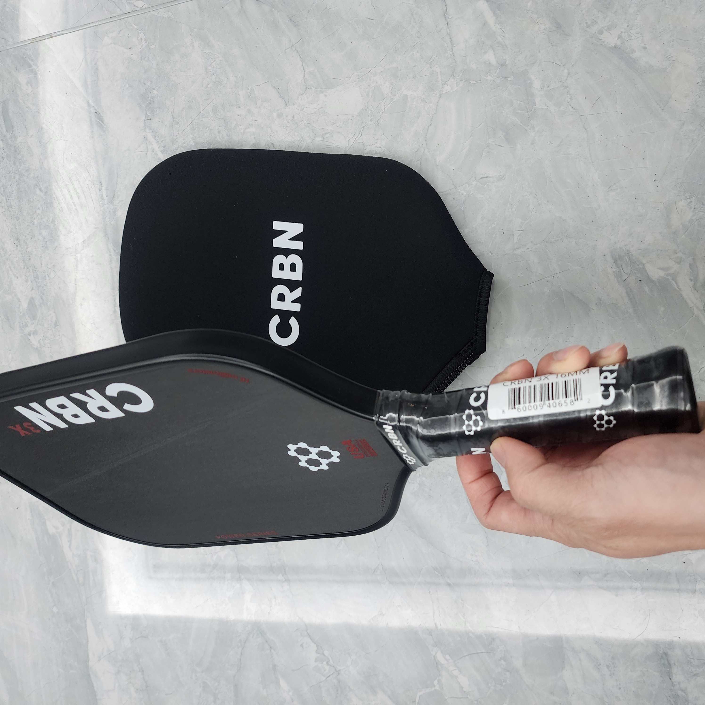 Original CRBN 3X Power Series 16MM X Series Pickleball Paddle - Carbon ...