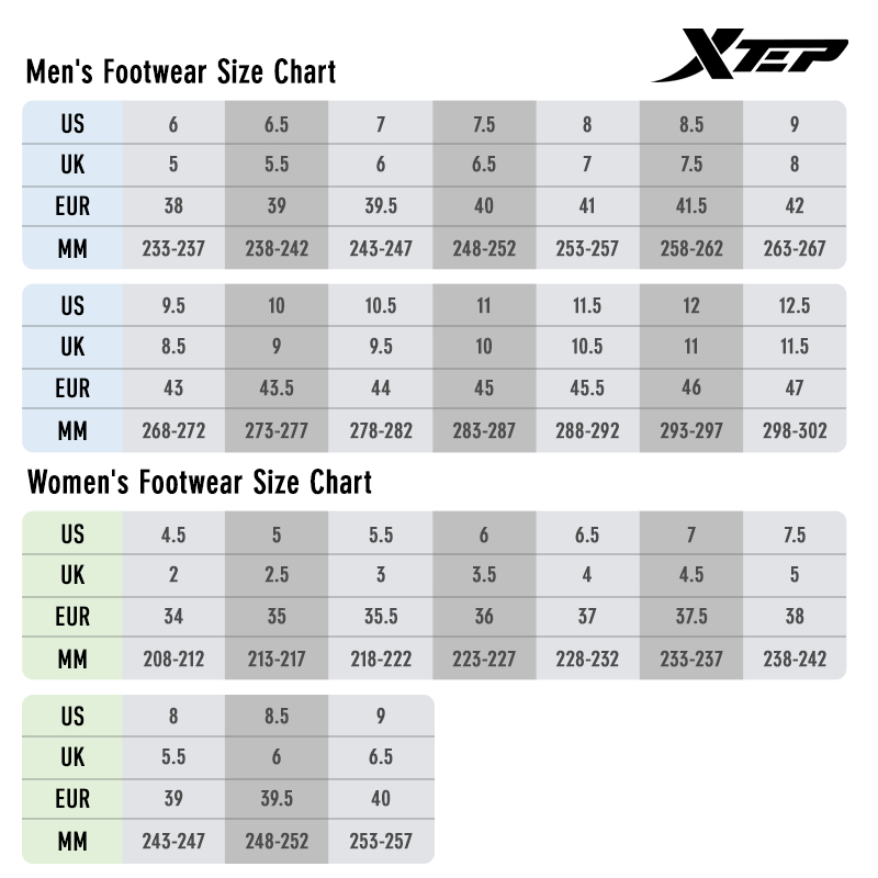 XTEP Men’s 2000KM 3.0 Shockproof Running Shoes Anti-Impact Training ...