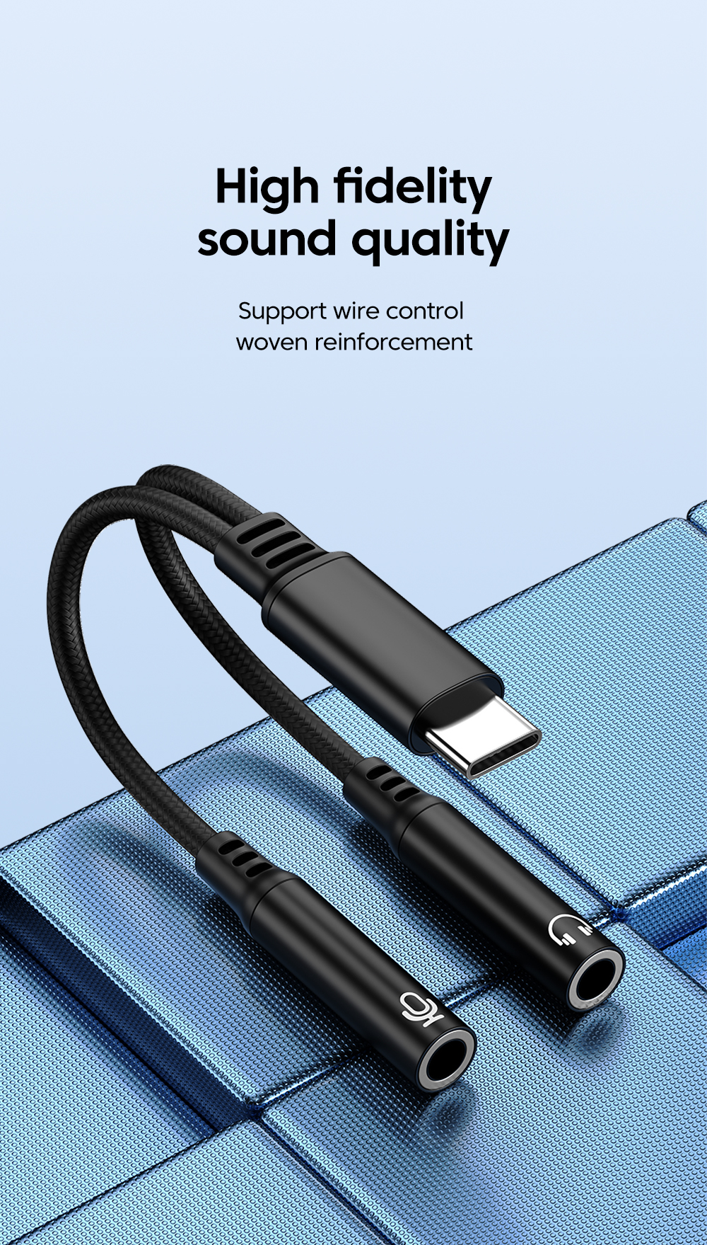 Compatible with iP15/16 digital audio DAC two-way microphone adapter ...