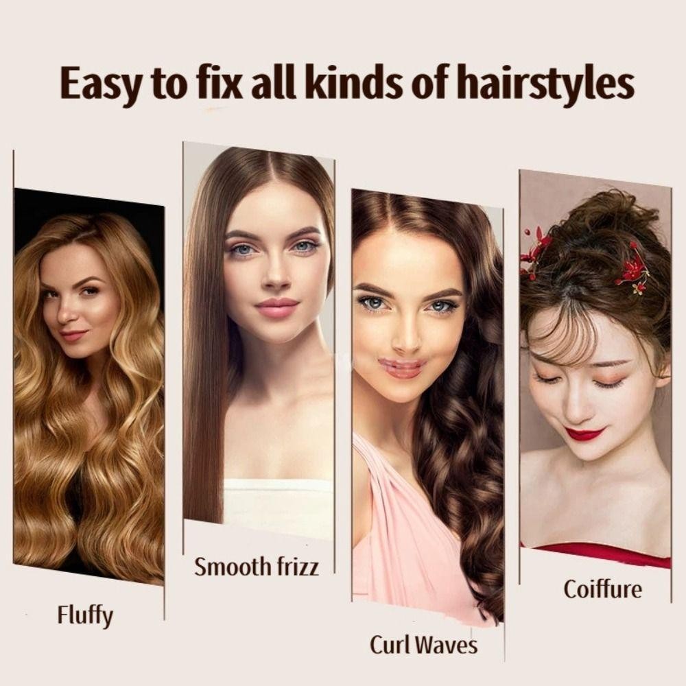3 rows of sideburns fluffy pointy tail comb hair Fluffy long handle ...