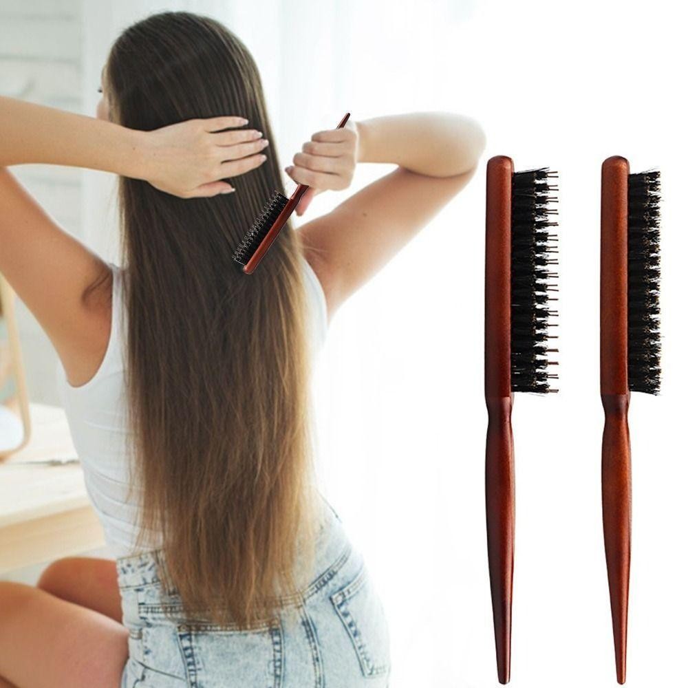 3 rows of sideburns fluffy pointy tail comb hair Fluffy long handle ...