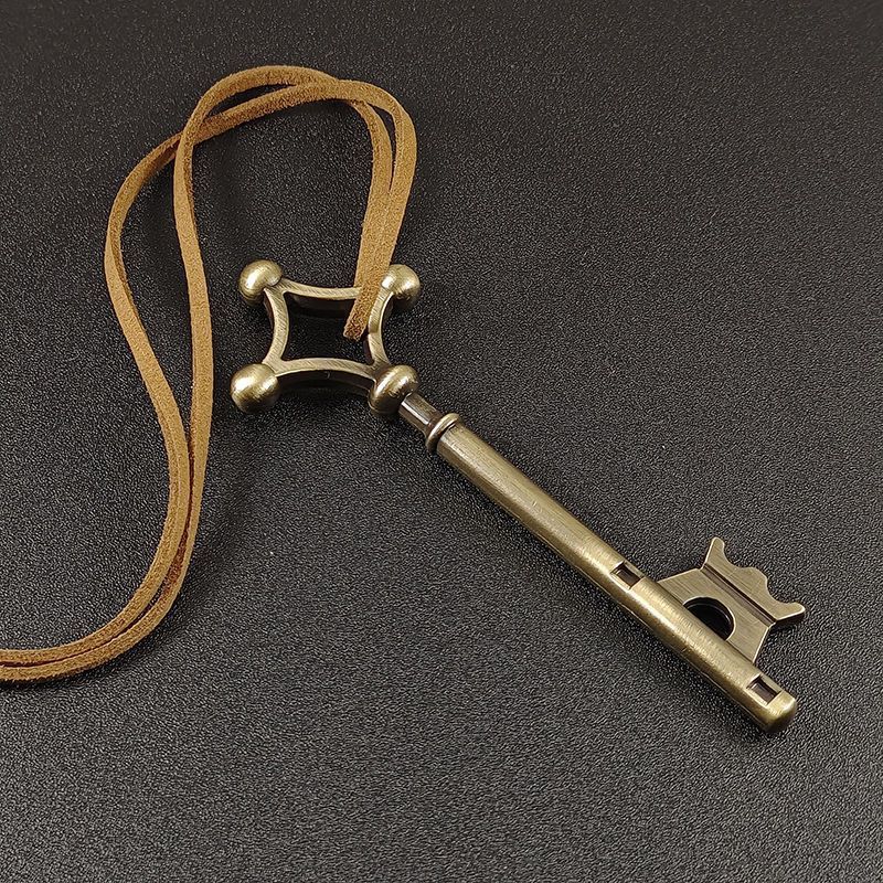 Attack On Titan Dungeon Key Metal Keychain Replica Anime Cosplay Eren ...