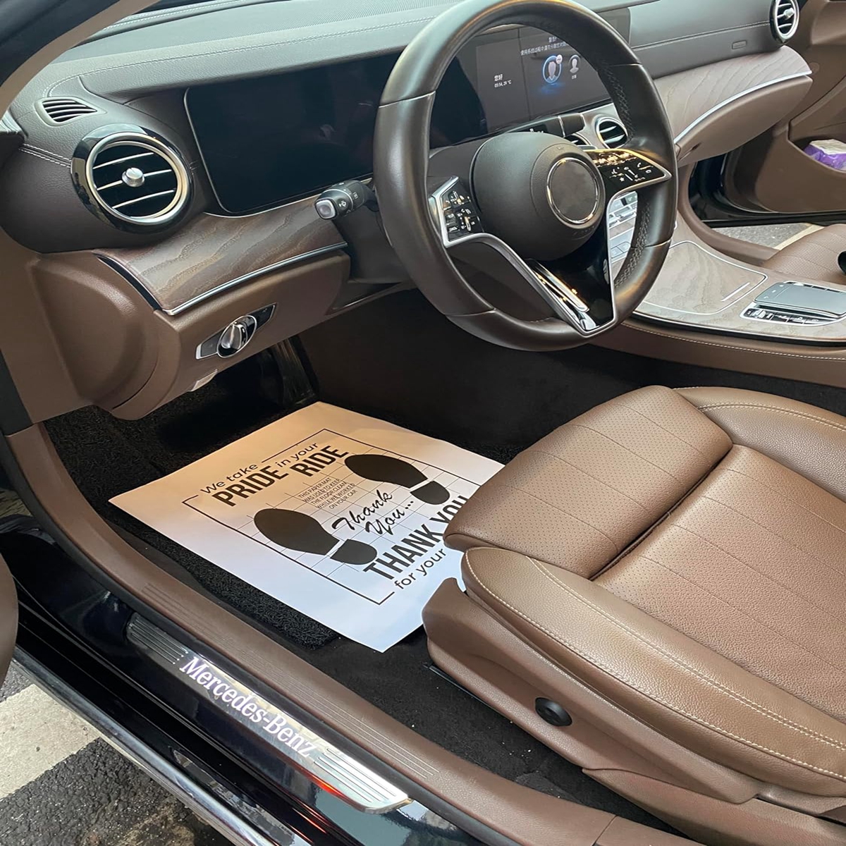 White Car Paper Floor Mats : 10 Pcs Disposable Floor Cars Auto Vehicles ...