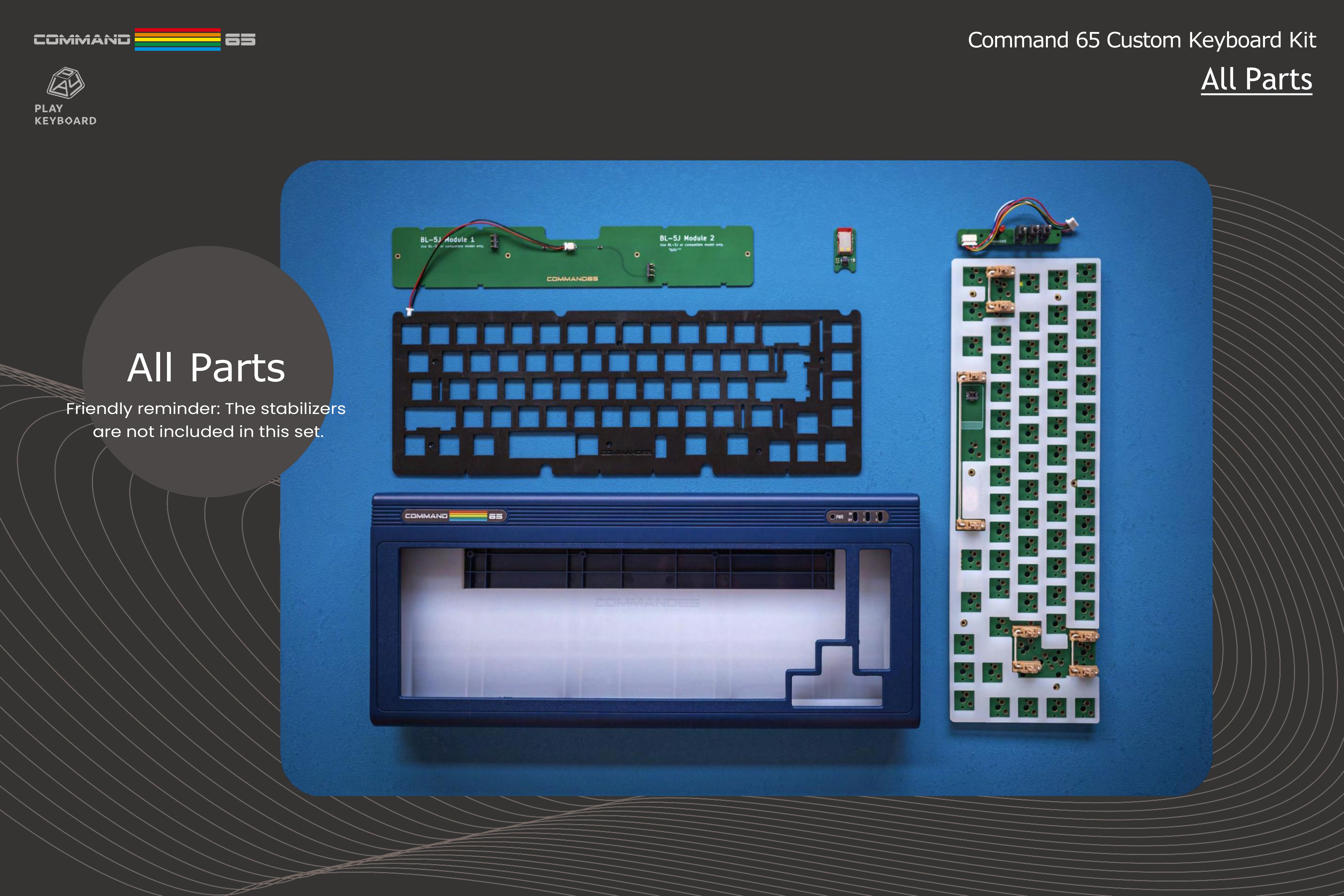 Command 65 R2 keyboard 65% KBDfans DIY keyboard | Shopee Malaysia
