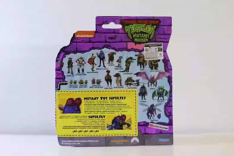 FIGURINE ARTICULÉE TEENAGE Mutant Ninja Turtles Mayhem SUPERFLY Fly Guy