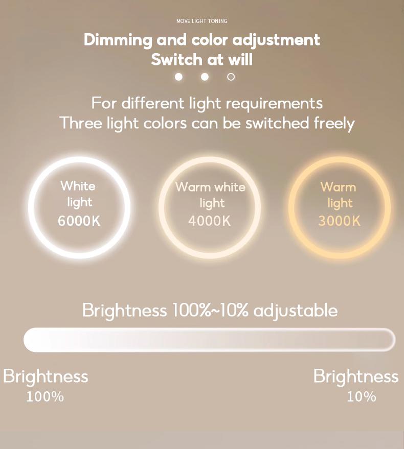 【SERENI】Cermin Bilik Mandi Smart Bathroom Mirror With Light Three Color ...