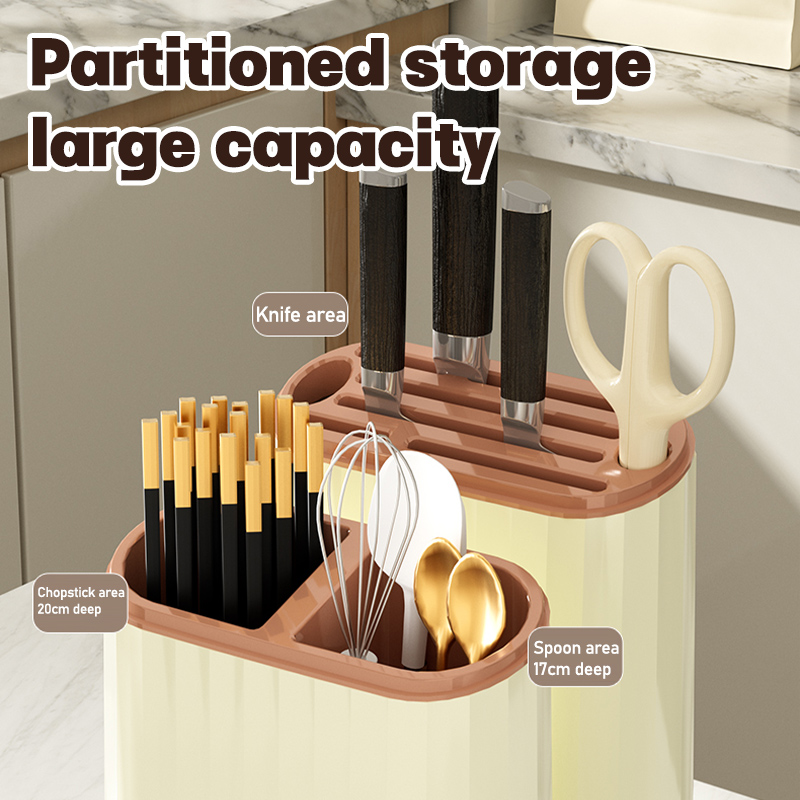 U-shaped Knife Rack Kitchen Storage Easy Management of Knives Scissors ...